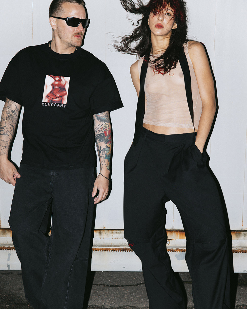 SNDCT X ANOESES NUDE LOGO TANK TOP