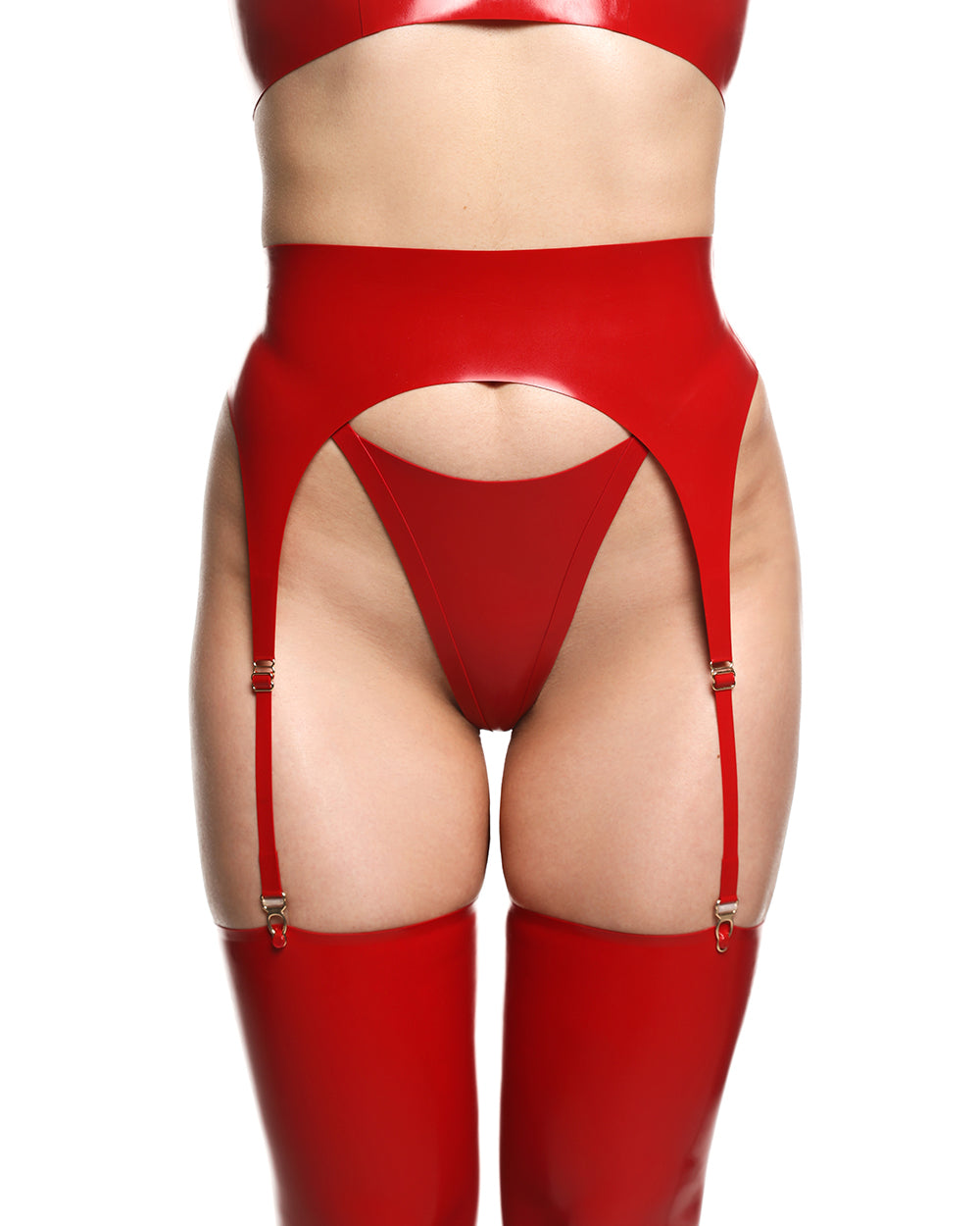 Garter Belt "Saga" Red ANOESES Garter Belt "Saga" Red ANOESES