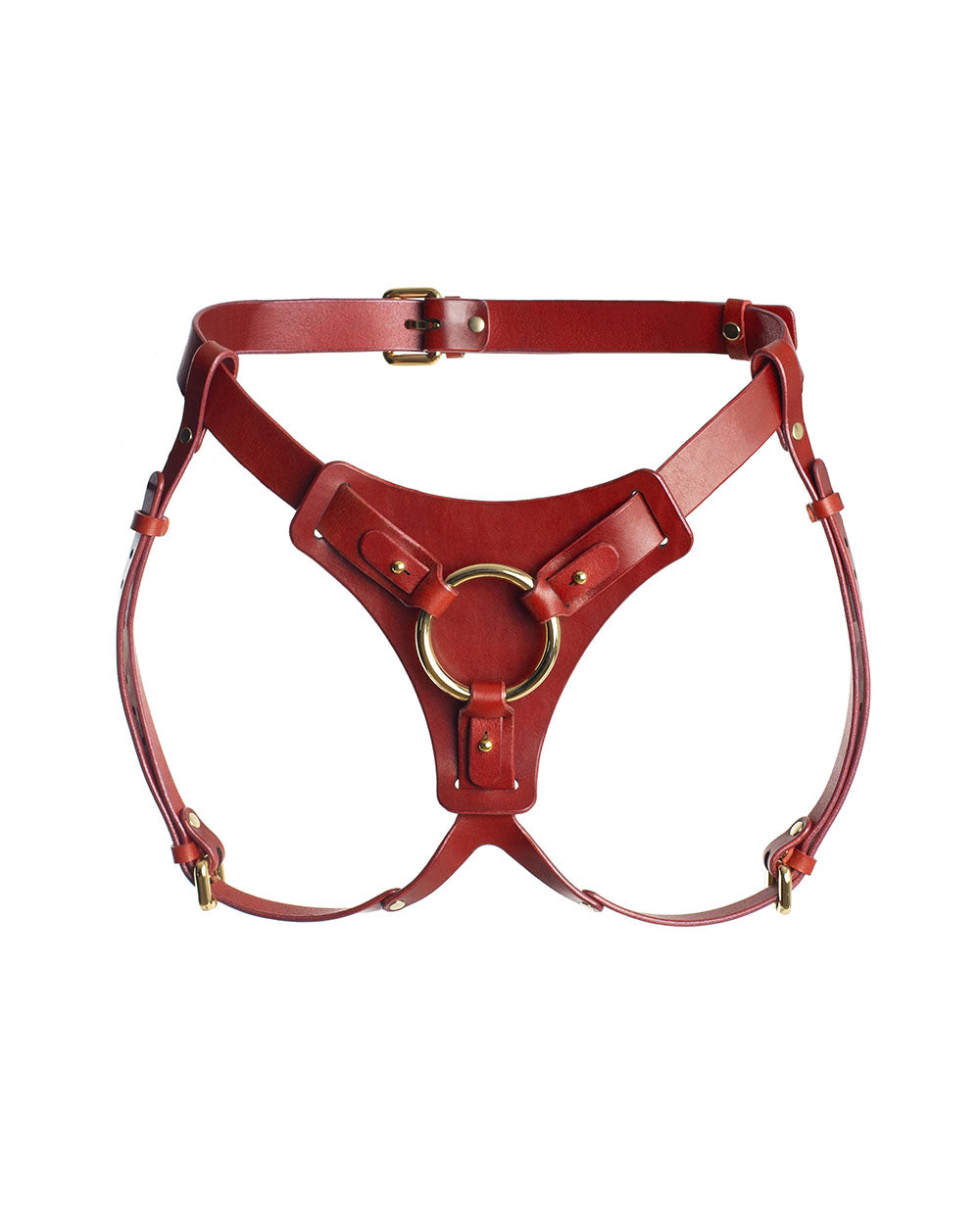 red panties for strap-on