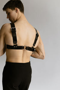 Anoeses leather gay harness