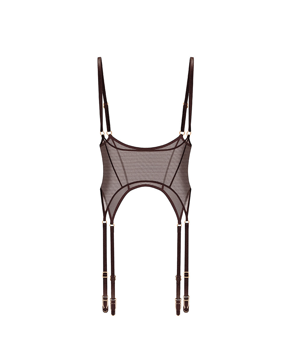 Strumpfgürtel „Imani“ Braun