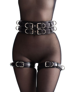 Thigh Cuffs "Aura" Black RS