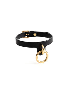 leather choker