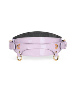 Belt “Nellie” Lilac Patent Sale