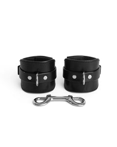 leather handcuffs ankle cuffs