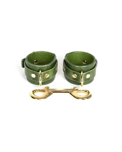 Hand & Ankle cuffs "Ora" Green