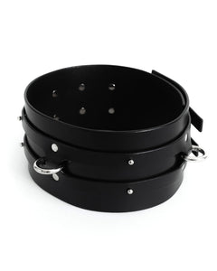 anoeses bdsm leather corset
