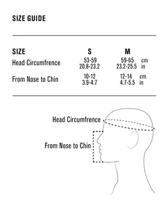 anoeses mask size chart