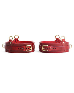 Thigh cuffs "Mayla" Red Sale