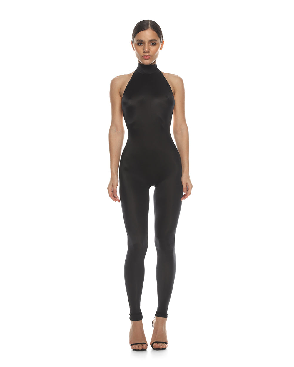 Bodysuit Ultra-stretch Durable Black Fabric – ANOESES