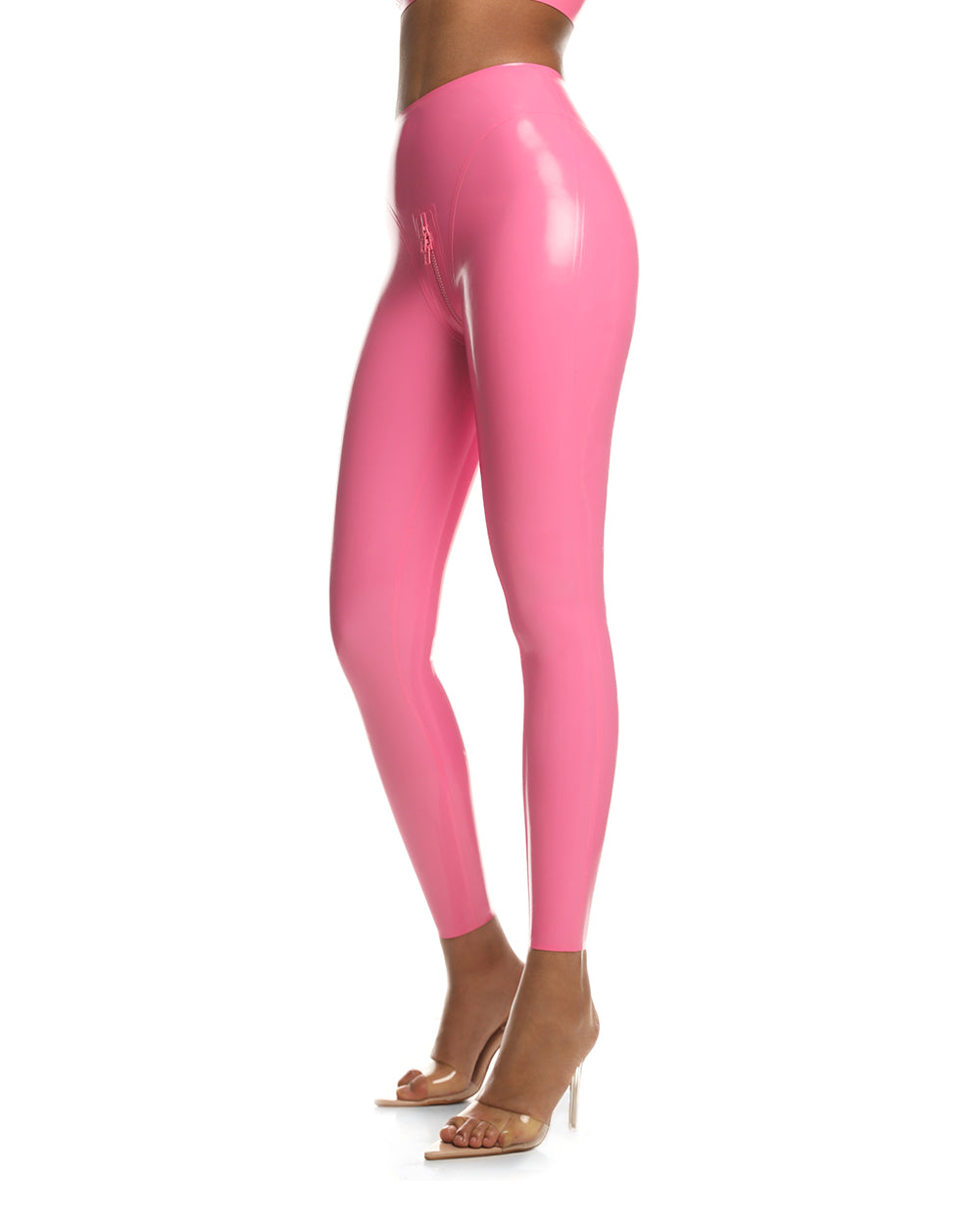 inhzoy Women's Shiny Yoga Pants Dance Running Leggings Metallic Active  Performance Clubwear Tights Pink XL - Walmart.com