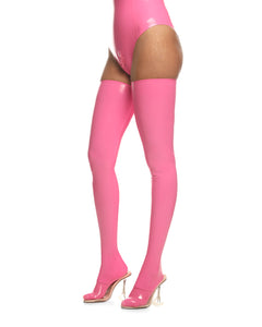 Plus Size 24 26 28 Seamed Latex Stockings the 'essential' Collection Latex  Rubber Gummi Range of Colours 